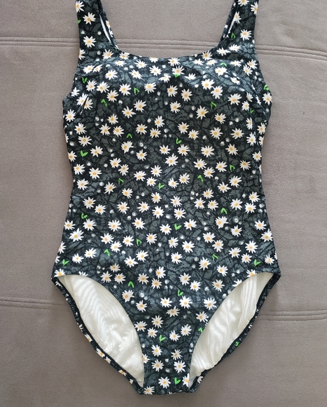 None Other - Women's Sunflower One-piece Swimsuit, SIZE 8